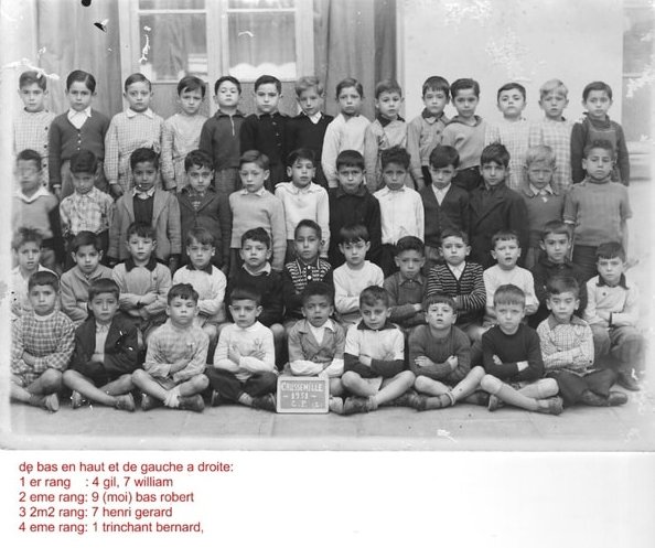 1951 - Cp 1951 - Ecole caussemille