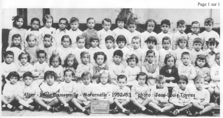 1952 - Maternelle - Ecole caussemille