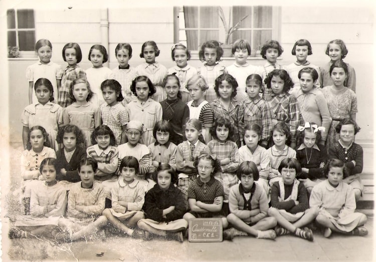 1953 - Classe caussemille CE2  - Ecole caussemille