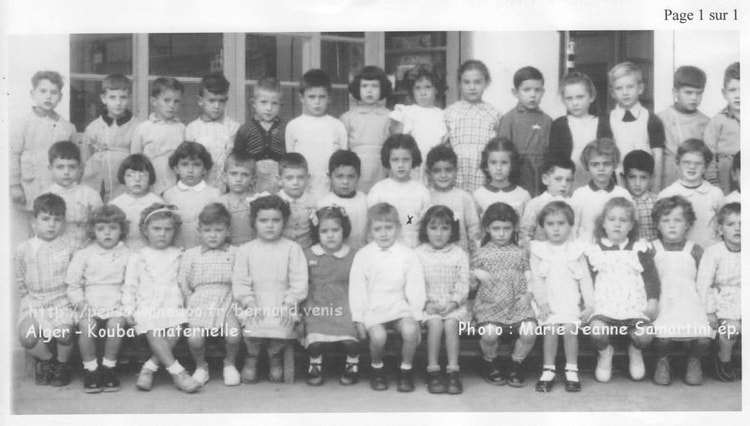 1953 - Maternelle de kouba alger - Ecole caussemille