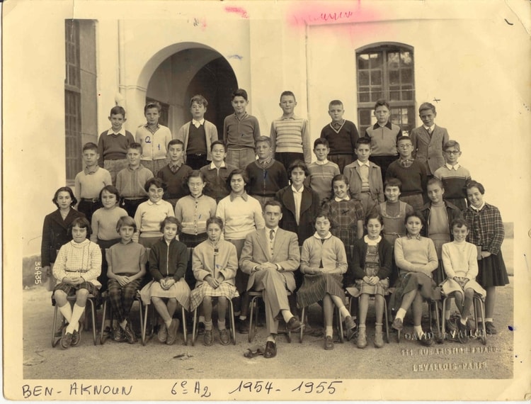 1954 - 6eA2 - Lycee francais ben aknoun
