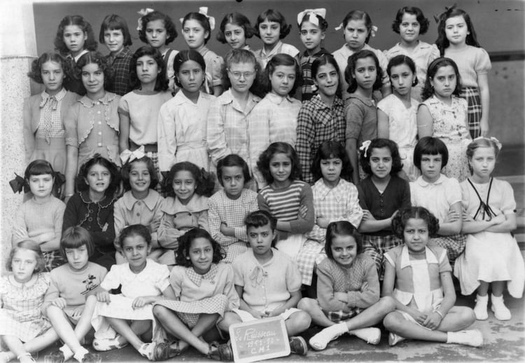 1951 - CM1 - école du ruisseau