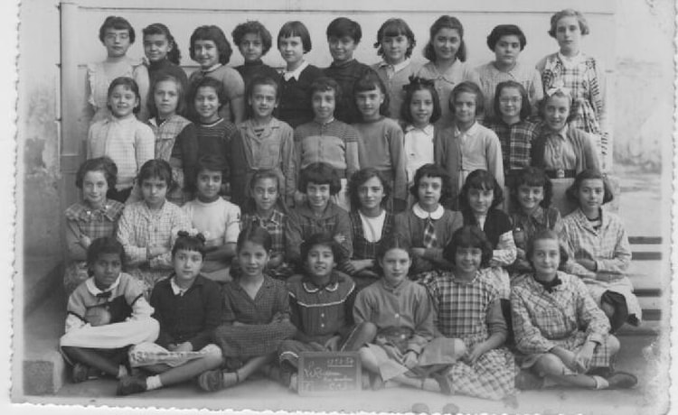 1953 - Rue Mirabeau - 1953/54 - école du ruisseau