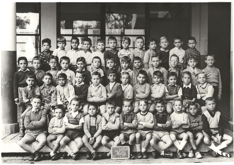 1954 - CE1 54/55 - école volta