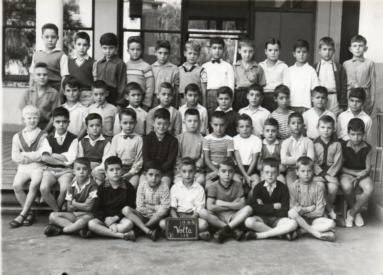 1954 - Ecole Volta 54-55 CP2 - école volta