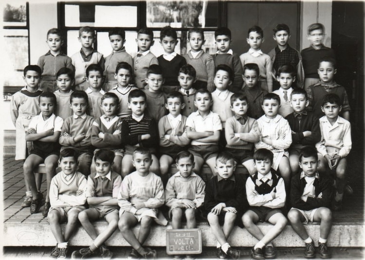 1955 - Ecole Volta 55-56 CE1 - école volta