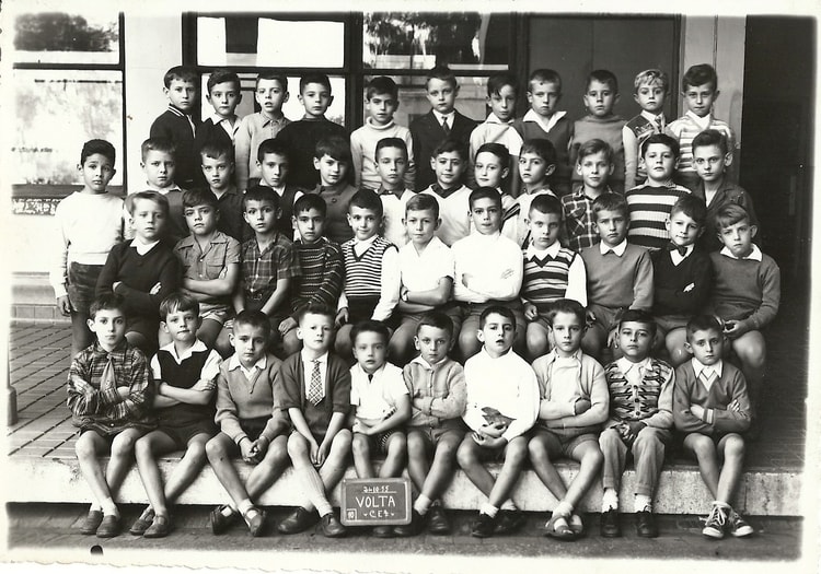 1955 - CE2 55/56 - école volta