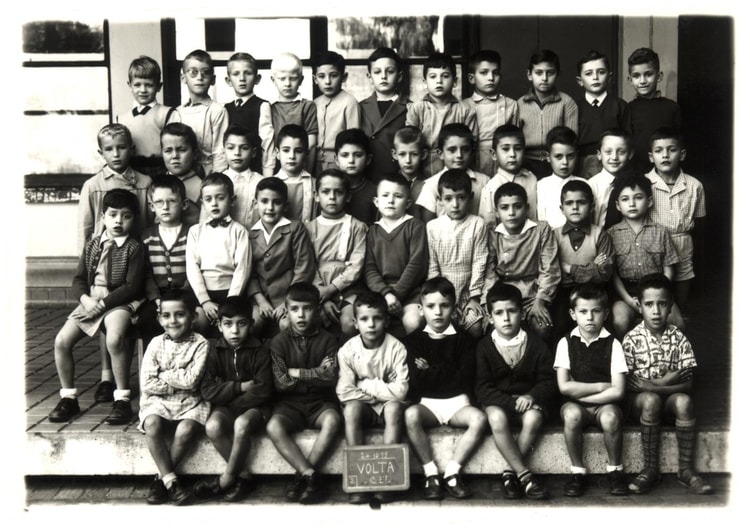 1956 - CE1 1955-1956 - école volta