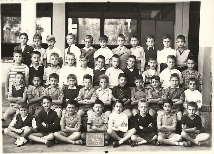 1956 - CM1 56/57 - école volta