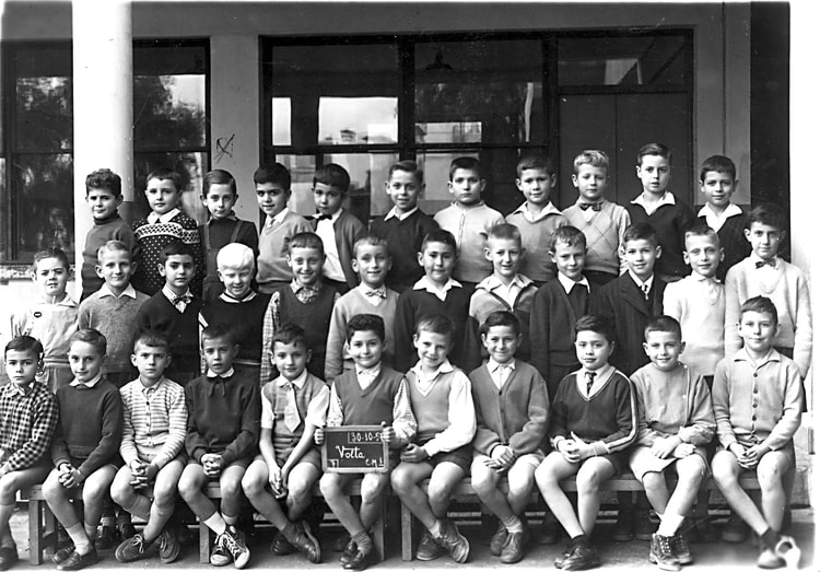 1957 - CM1 - école volta