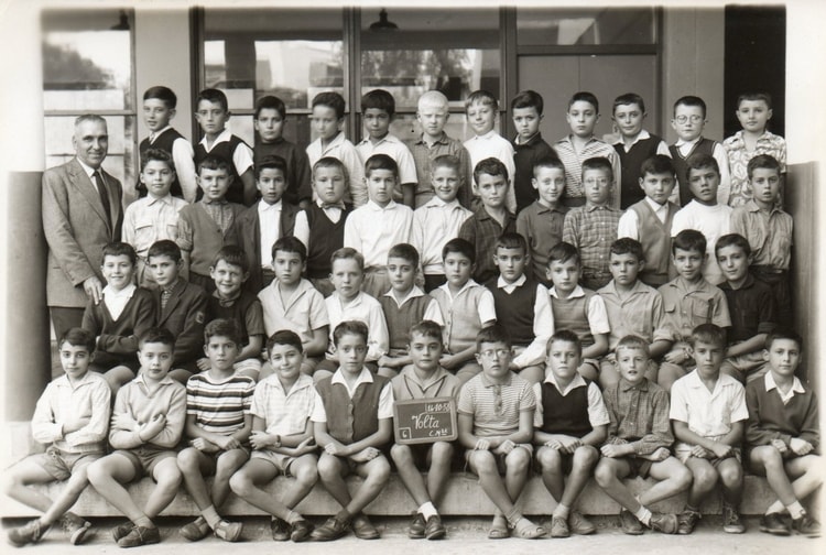 1958 - Ecole Volta 58-59 CM2 - école volta