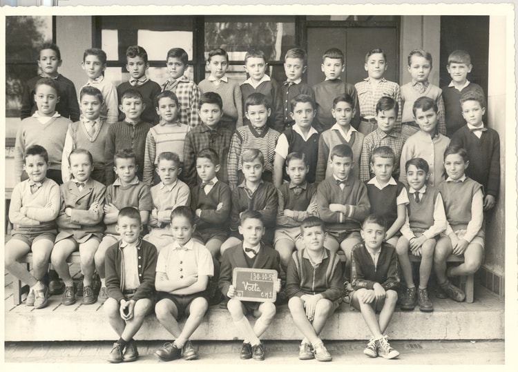1958 - CM1 57-58 - école volta