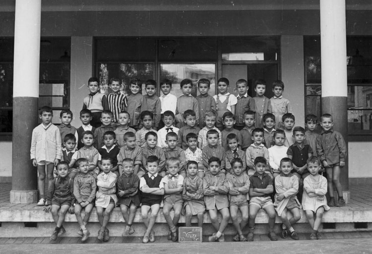 1959 - CP - école volta