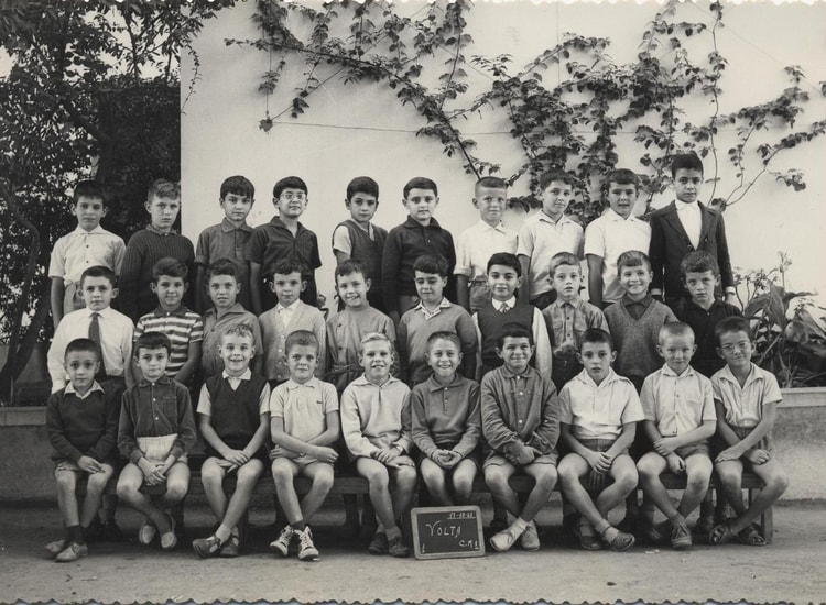1961 - CM1 - école volta