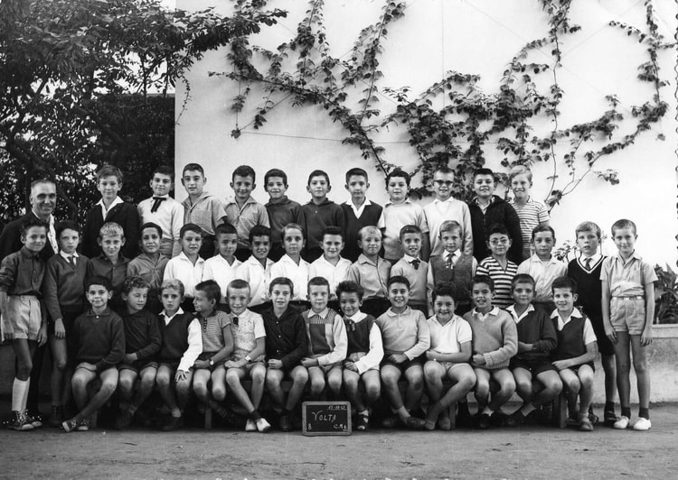 1961 - CM2 - école volta