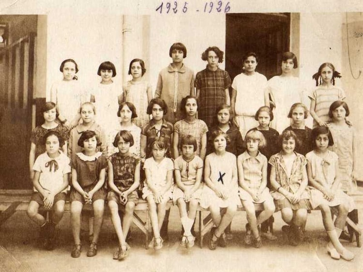 1925 - Cours Moyen 1ère année - Ecole primaire de la rue négrier