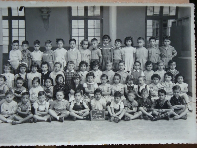1953 - Cours Elémentaire (maternelle) - Ecole primaire de la rue négrier