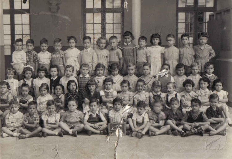 1954 - CP Ecole rue Négrier (Alger) - Ecole primaire de la rue négrier