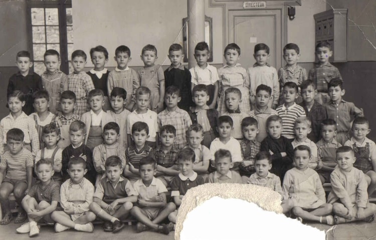 1956 - Ecole rue Négrier (Alger) CE2 ?? - Ecole primaire de la rue négrier