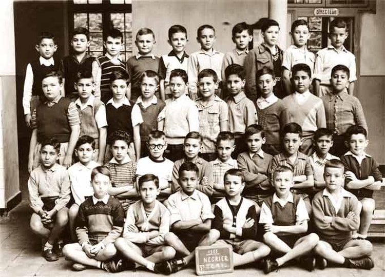 1956 - CM2 1955-1956 - Ecole primaire de la rue négrier