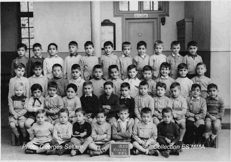 1957 - Cm ? - Ecole primaire de la rue négrier