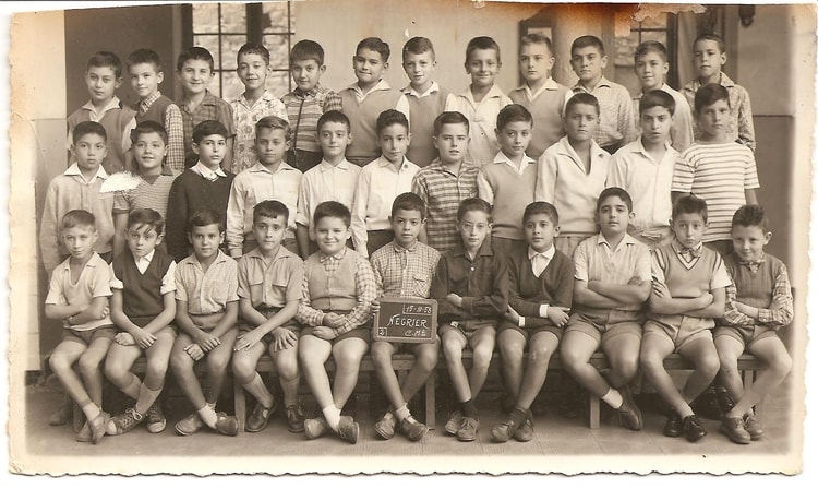 1958 - ECOLE NEGRIER - Ecole primaire de la rue négrier