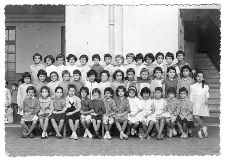 1959 - CE2 - Ecole primaire de la rue négrier