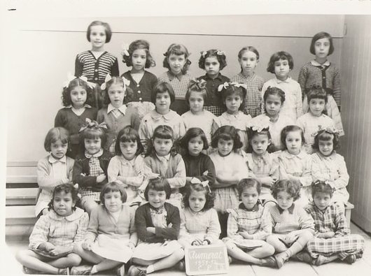 1951 - CP - Ecole aumerat