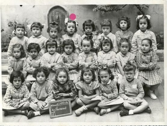 1953 - Maternelle (1953-1954) - Ecole aumerat