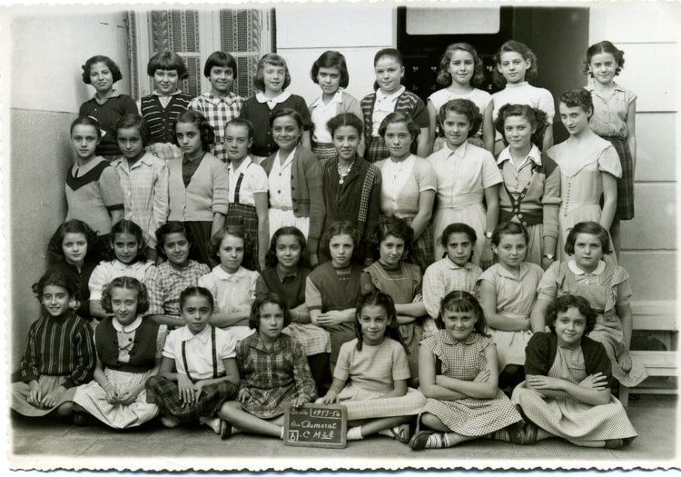1954 - Cm2 - Ecole aumerat