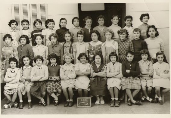 1955 - CM2 - Ecole aumerat