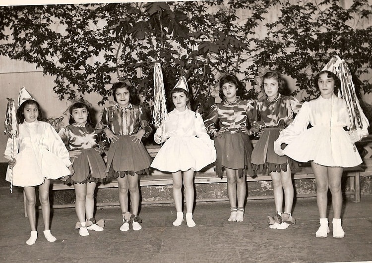 1956 - Fête de fin d'année - Ecole aumerat
