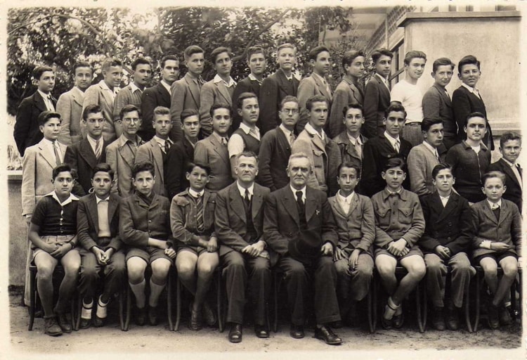 1946 - Autour de la quatrieme - College du champs de manoeuvre