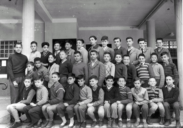 1955 - 5ème 1 - College du champs de manoeuvre