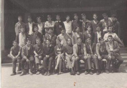 1968 - Classe  première, 1ère AC - Lycée abane ramdane