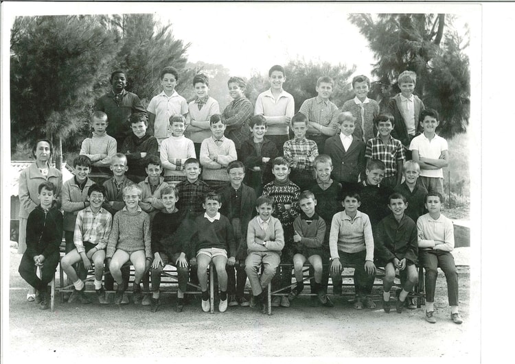 1965 - 8eA, CM1, 1964-65 - Saint-joseph