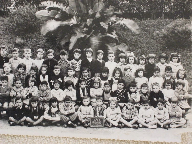 1953 - 1ere Maternelle Lutaud Alger - Ecole lutaud