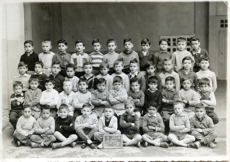 1957 - CP - Ecole lutaud