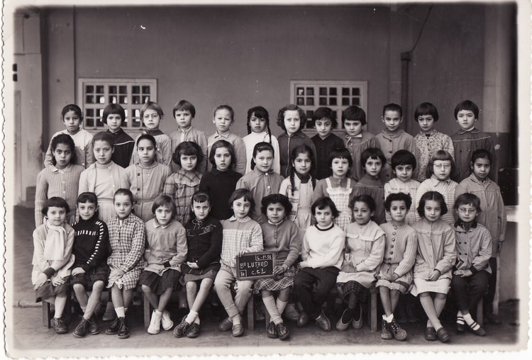 1958 - CE1 B.LUTAUD - Ecole lutaud