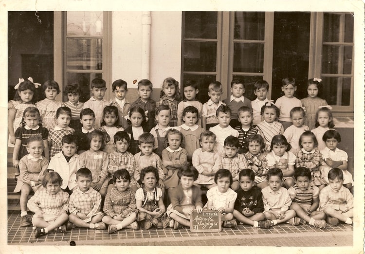 1953 - Maternelle 1953/1954 - Ecole lazerges