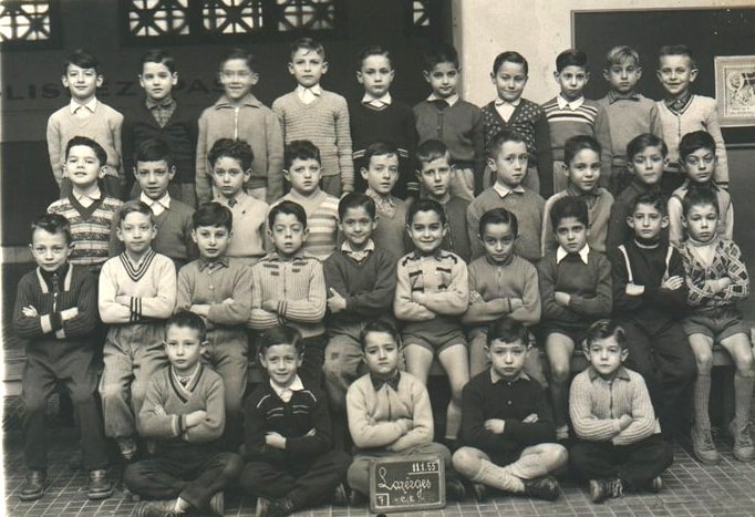 1955 - CE2 - Ecole lazerges