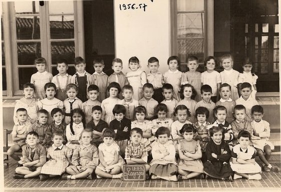1956 - Maternelle Lazerges Alger 56-57 - Ecole lazerges