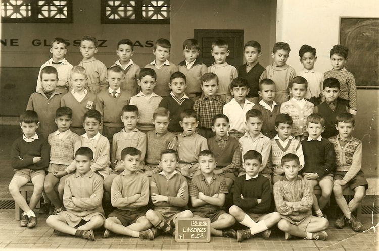 1958 - CE2 - Ecole lazerges