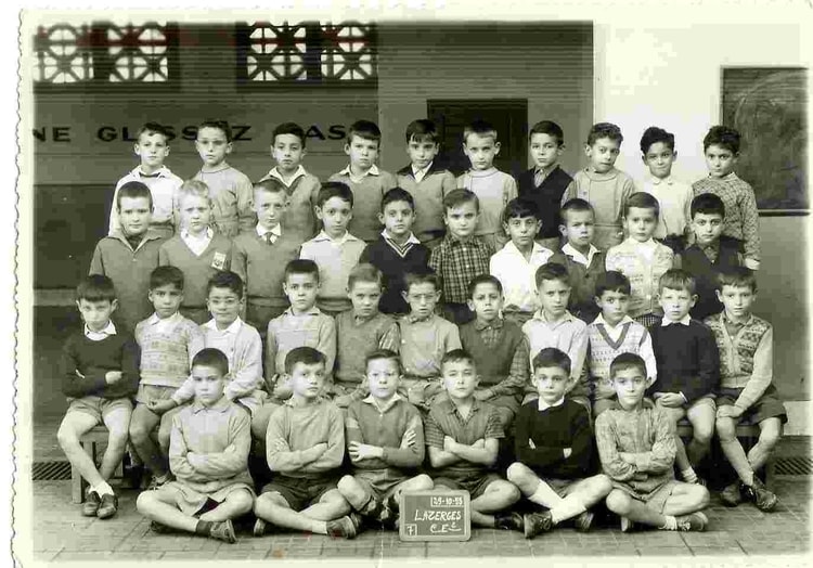 1958 - Lazerge CE2 - Ecole lazerges