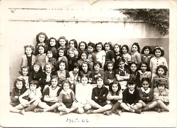 1945 - La 4 ème - Ecole rochambeau