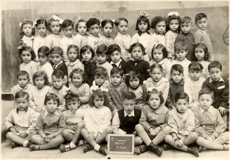 1947 - 3eme classe Rochambeau 1947-1948 - Ecole rochambeau