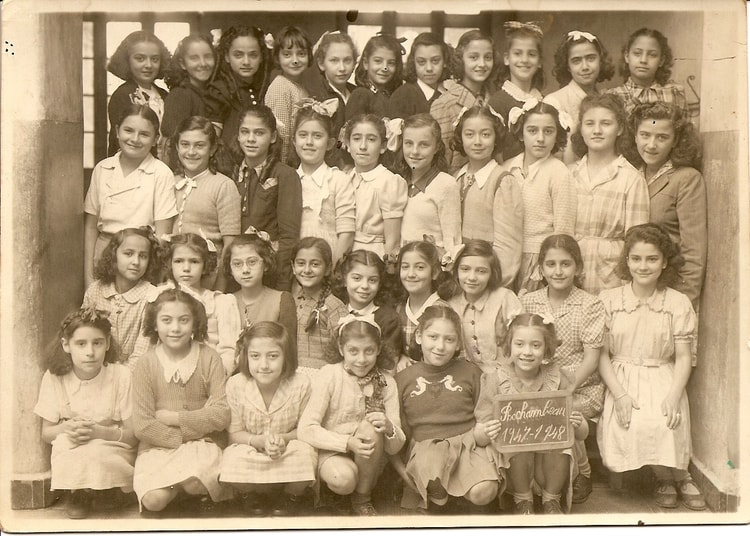 1947 - Cours moyen 2 ème année - Ecole rochambeau