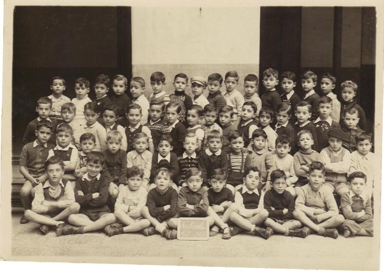 1948 - Classe de 10 éme. - Ecole rochambeau