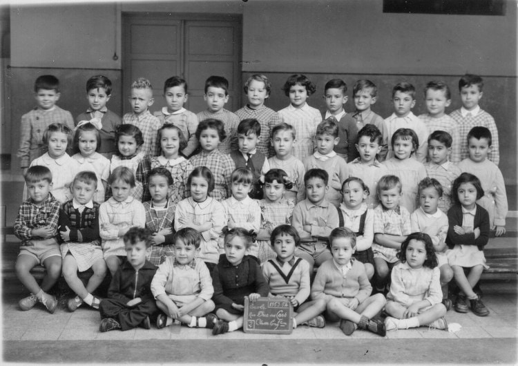 1953 - Enfantine - école duc des cars