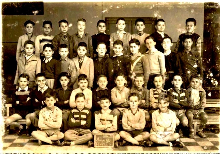 1954 - Cm 2 54/55 - école duc des cars